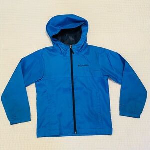 Columbia Kids Blue Hooded Windbreaker